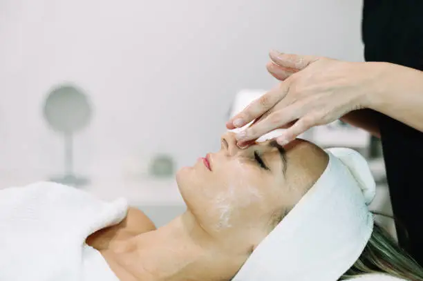 Ayurvedic facial care consultation for skin diseases